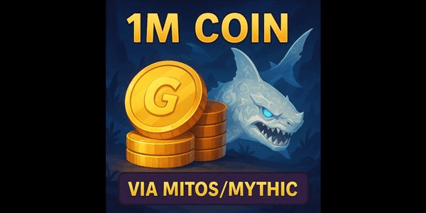 Gambar Product 1m coin via mythic fish/myth - fish it!