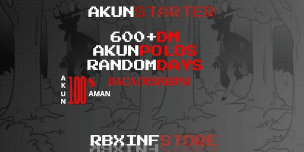Gambar Product AKUN STARTER 600DM+ (RANDOM DAYS)