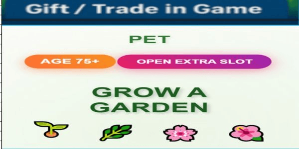 Gambar Product Pet Age 75+ | Extra Slot | Grow A Garden