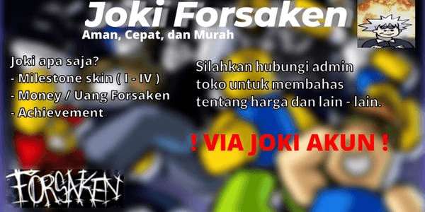 Gambar Product Killer Level 95-100 Forsaken (Harap Baca Deskripsi, Penting!)