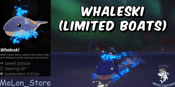 Gambar Product WhaleSki (Limited Boats) - Fish - RBL