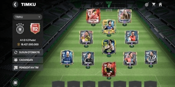 Gambar Product Akun FC Mobile OVR 112 Strongest Ibrahimovic