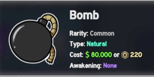 Bomb (Permanent)