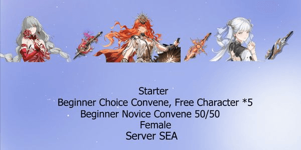 Gambar Product Akun Phrolova Lethean Elegy Augusta Thunderflare Dominion Jinhsi Ages of Harvest [SEA]