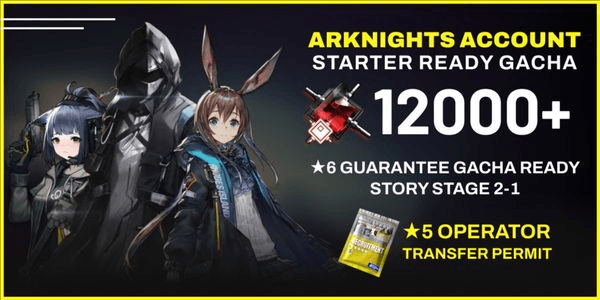 Gambar Product Arknights Starter Ready Gacha [A]