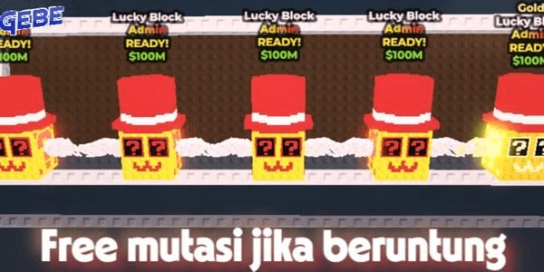Gambar Product Lucky Block (Admin) | Steal A Brainrot