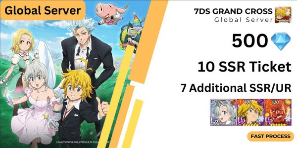 Gambar Product 7DS Seven Deadly Sins Grand Cross Platinum Edition Gacha Starter Account