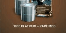 Gambar Product 1,000 Platinum + 1 Rare Mod