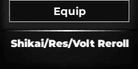 Gambar Product Shikai/Res/Volt Reroll | Type Soul