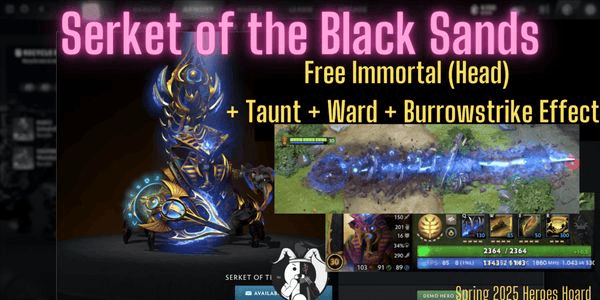 Gambar Product Serket of the Black Sands (Sand King Set) Spring 2025 Heroes Hoard