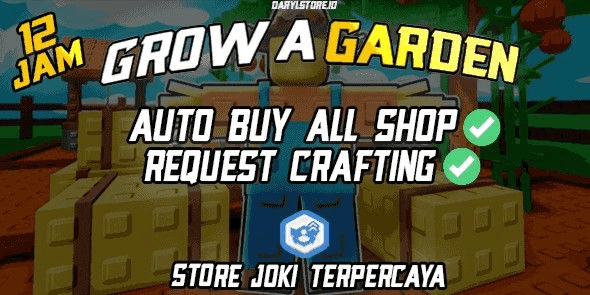 Gambar Product AFK 12 Hours - Buy All Shop Grow a Garden