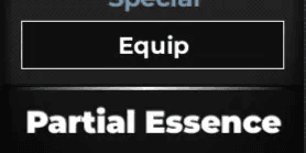 Partial Essence | Type Soul