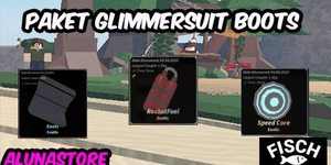 Glimmersuit-Stiefel-Paket - Fisch - RBL