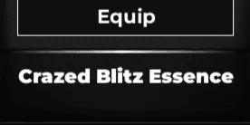 Crazed Blitz Essence | Type Soul