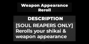 50x Riassegna Aspetto Arma - Type Soul RBL