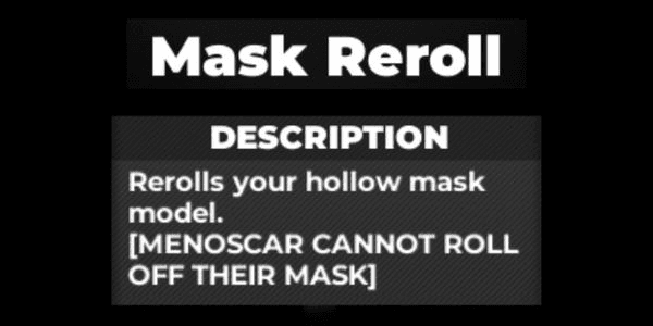 Gambar Product 100x Mask Reroll - Type Soul RBL