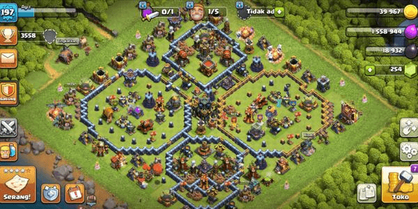 Gambar Product Town Hall 17 BAGUS MURAHH!!