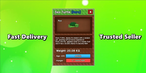 Gambar Product Pet Age 100 Sea Turtle 20Kg++