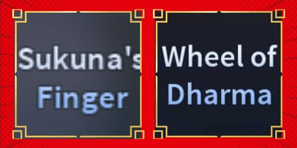 Gambar Product 19x Sukuna Finger + Wheel Of Dharma - A Universal Time (AUT)