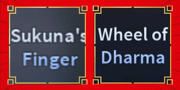 19x Sukuna Finger + Wheel Of Dharma - A Universal Time (AUT)
