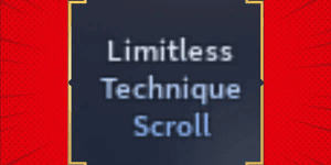 5x Limitless Technique Scroll - A Universal Time (AUT)