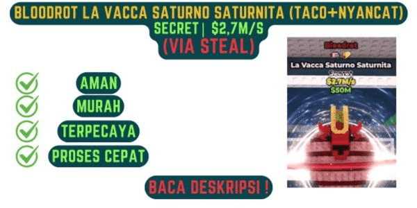 Gambar Product Bloodrot La Vacca Saturno Saturnita
