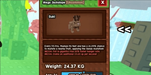 Gambar Product Huge Mega Jackalope - Grow A Garden - RBL