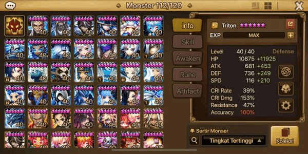 Gambar Product Asia Triple LD5 Kiki, Light Nobara (SW Version), Jessica, +76 NB5, 236 6Star Monster