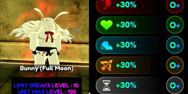 Gambar Product Bunny Evo / Carrot Evo | Perfect Stats + Max Limit Break - Anime Rangers X