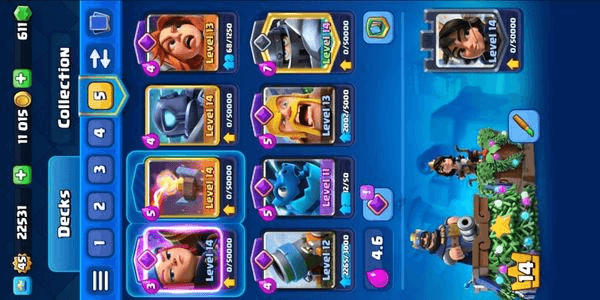 Gambar Product King's Fortress LVL 14 GG | Max LVL Card #2