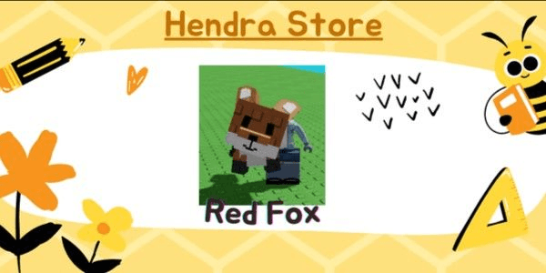 Gambar Product RED FOX - GROW A GARDEN