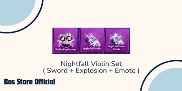Gambar Product Nightfall Violin set