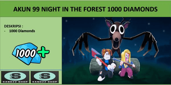 Gambar Product Akun 99 Night in The Forest - 1000 Diamonds