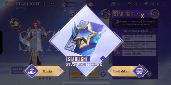 Gambar Product Starlight Card