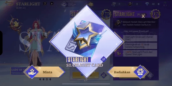 Starlight Card