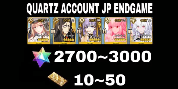 SQ FGO JP CASTORIA Account + Free SSR