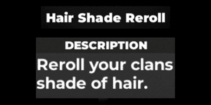 Hair Shade Reroll - Type Soul RBL