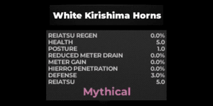 Corno bianco Kirishima - Type Soul RBL