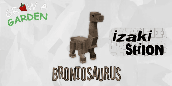 Brontosaurus - Grow a garden