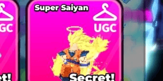 Gambar Product Super Saiyan (Secret) | Steal Anime!