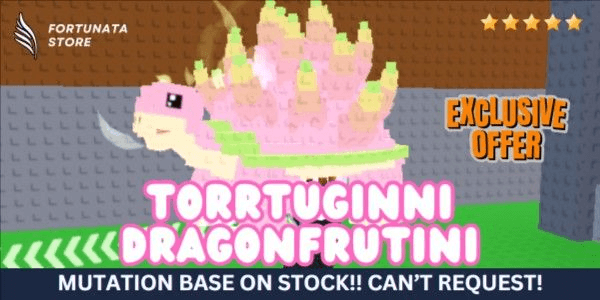 Code Brainrot Roblox : Dragon Frutini 350M/s | Livraison Instantanée