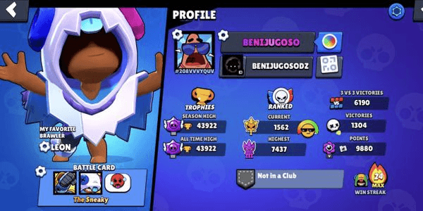 Gambar Product STRONG ACCOUNT 43K TROPHY |84 BRAWLERS|24 SUPERPOWER |16 HYPERCHARGED |8 MAX BRAWLERS |TOTAL SKIN 150