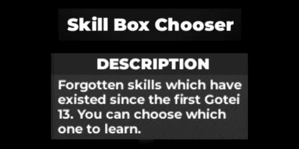 Skill Box Chooser - Type Soul RBL