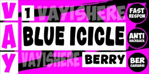 BLUE ICICLE BERRY