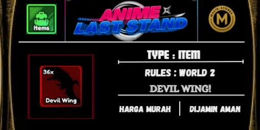Gambar Product Devil Wing