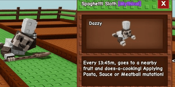 Gambar Product Spaghetti Sloth