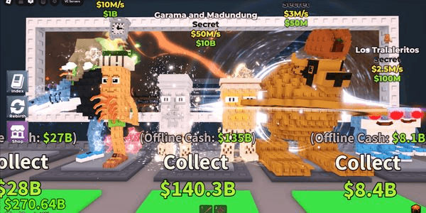 Gambar Product Garama And Madundung (Secret $50M/s) | Steal A Brainrot