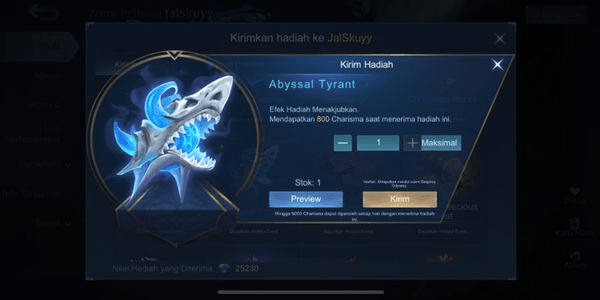 Gambar Product Abyssal Tyrant