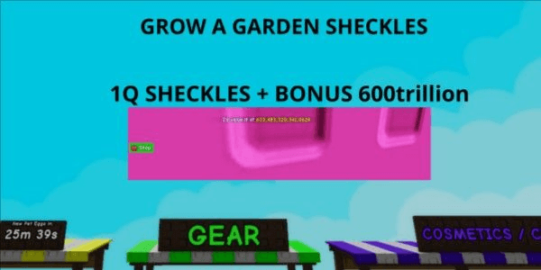 Gambar Product 1000t Sheckles (1Q) I Grow A Garden