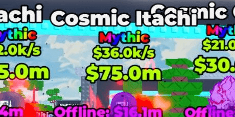 Gambar Product Cosmic Itachi (Mythic) | Steal Anime!